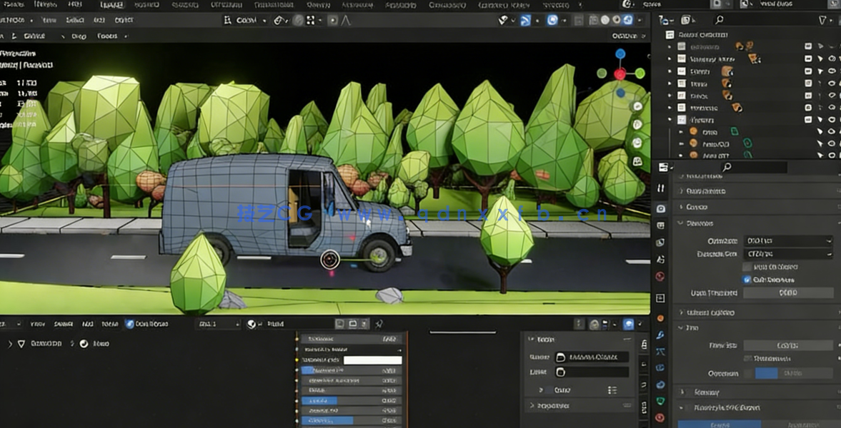 Blender让模型具有生命力艺术创作视频教程(图5) Blender让模型具有生命力艺术创作视频教程(图5)