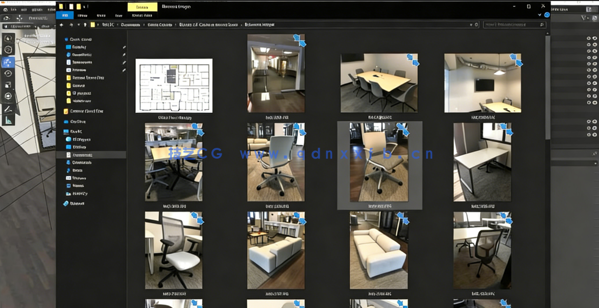 Blender与SP建筑可视化场景完整制作视频教程 (图2) Blender与SP建筑可视化场景完整制作视频教程 (图2)