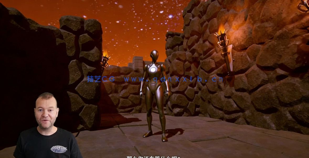 Blender和UE5暗黑地牢风格模块化RPG游戏制作视频(图4) Blender和UE5暗黑地牢风格模块化RPG游戏制作视频(图4)