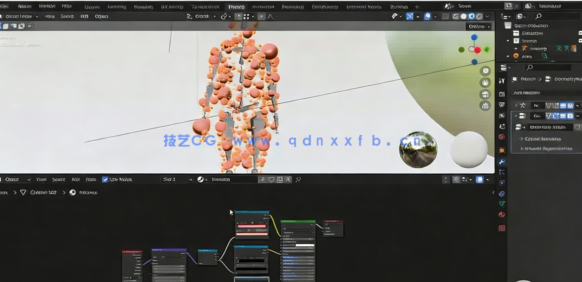 Blender 3D抽象动画基础技能训练视频教程(图2) Blender 3D抽象动画基础技能训练视频教程(图2)