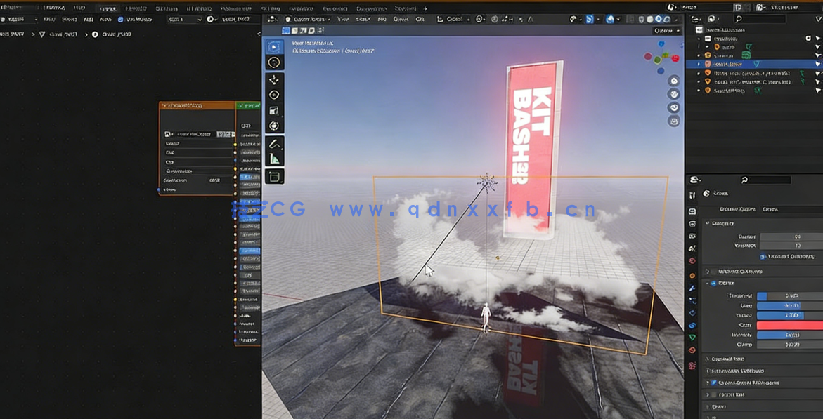 Blender和PS动画背景概念艺术设计视频教程(图4) Blender和PS动画背景概念艺术设计视频教程(图4)
