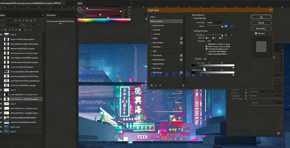 Blender和PS动画背景概念艺术设计视频教程(图3) Blender和PS动画背景概念艺术设计视频教程(图3)