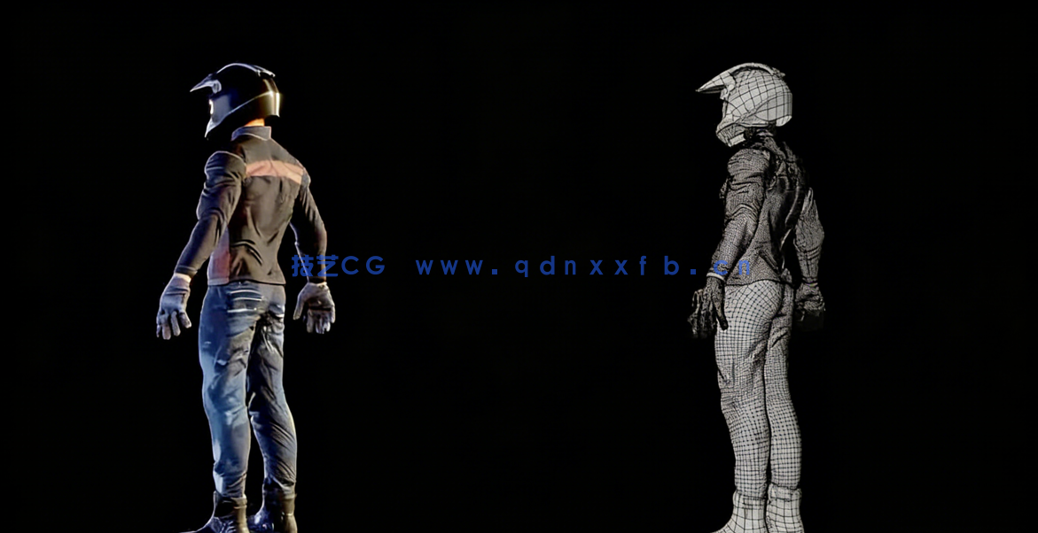 Blender逼真摩托车竞速影视级动画制作视频教程(图2) Blender逼真摩托车竞速影视级动画制作视频教程(图2)