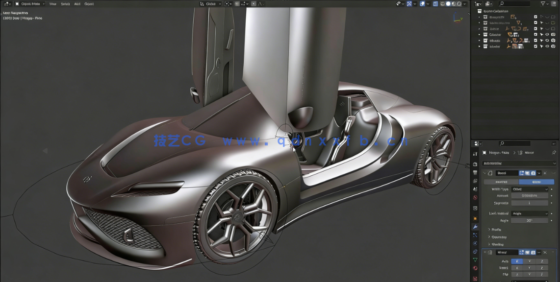 Blender几何节点逼真砖墙制作流程视频教程(图2) Blender几何节点逼真砖墙制作流程视频教程(图2)