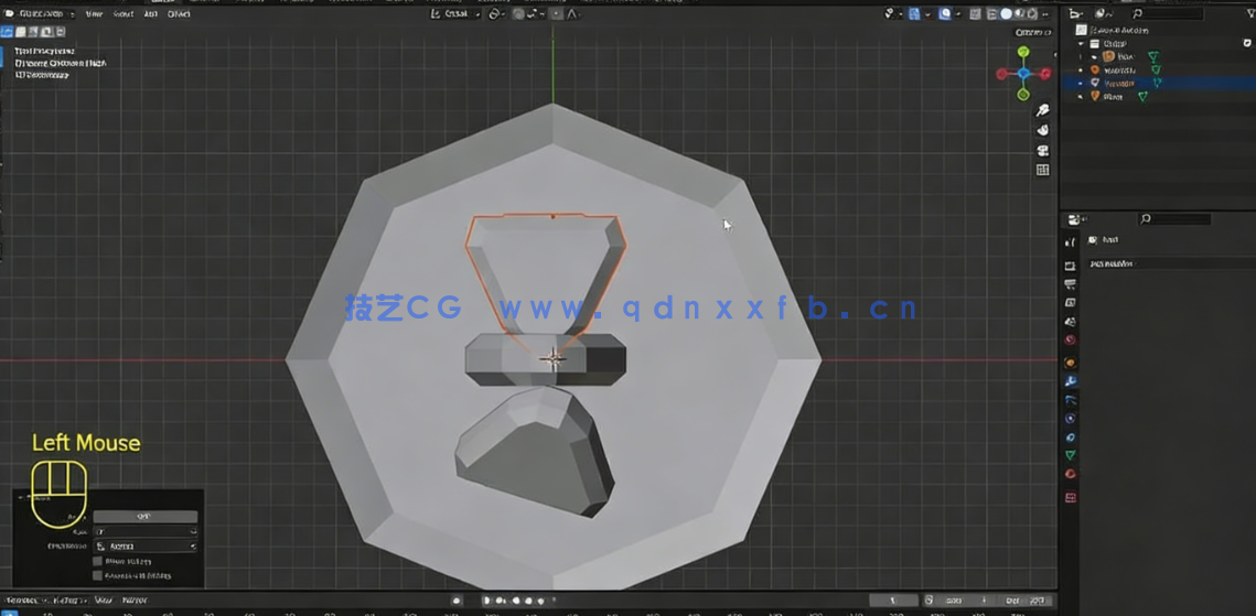 Blender低多边形建模与贴图技术视频教程(图5) Blender低多边形建模与贴图技术视频教程(图5)