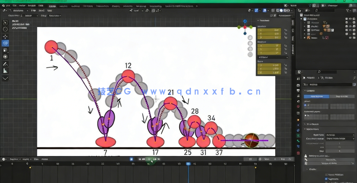 Blender动画制作初学者入门训练视频教程(图5) Blender动画制作初学者入门训练视频教程(图5)