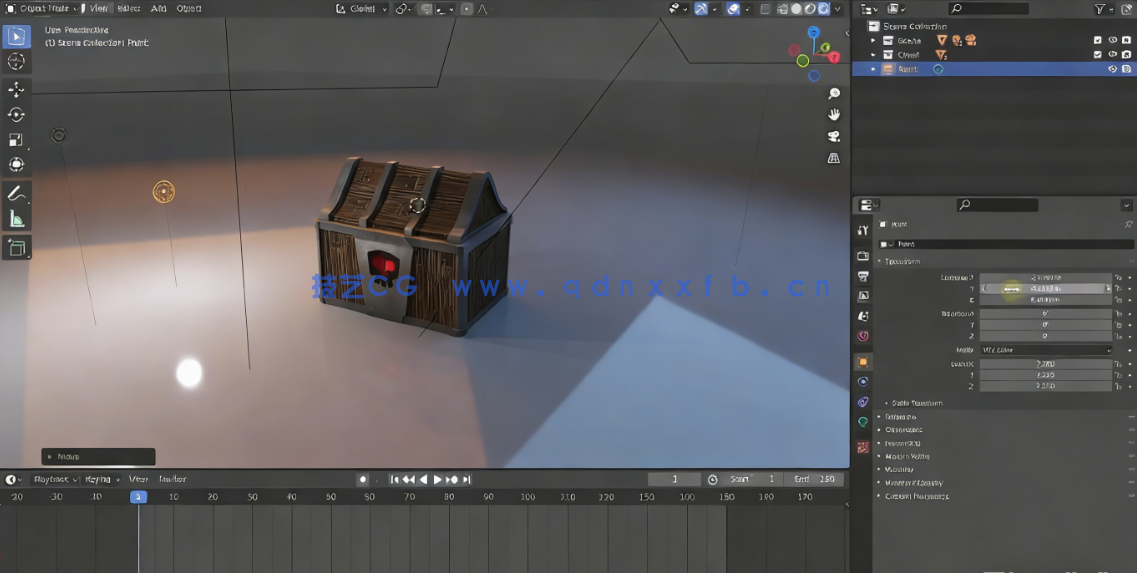 Blender 3D建模与动画初学者入门技术视频教程(图3) Blender 3D建模与动画初学者入门技术视频教程(图3)