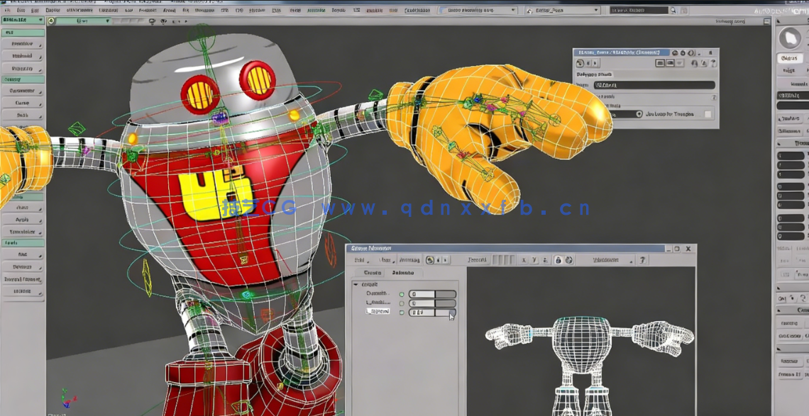 Blender中Eevee《罪恶装备》游戏渲染风格制作视频教程(图5) Blender中Eevee《罪恶装备》游戏渲染风格制作视频教程(图5)