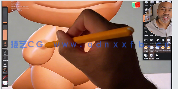 【中文字幕】Nomad Sculpt 3D角色设计训练视频教程(图3) 【中文字幕】Nomad Sculpt 3D角色设计训练视频教程(图3)