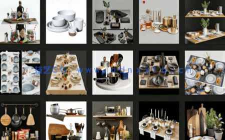 3dsky精品餐桌摆件高质量模型(150个)(图3) 3dsky精品餐桌摆件高质量模型(150个)(图3)