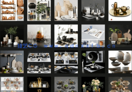 3dsky精品餐桌摆件高质量模型(150个)(图7) 3dsky精品餐桌摆件高质量模型(150个)(图7)