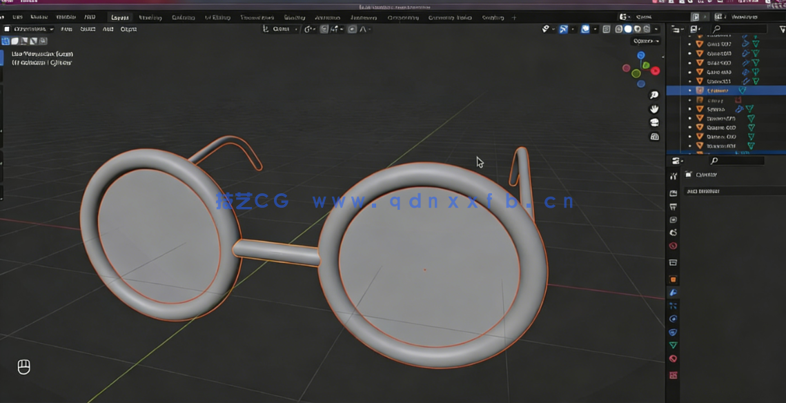 Blender 3D角色视觉插画设计完整制作流程视频教程(图5) Blender 3D角色视觉插画设计完整制作流程视频教程(图5)