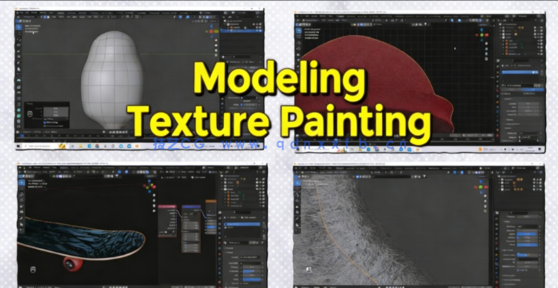 Blender可爱滑板企鹅完整实例制作流程视频教程(图2) Blender可爱滑板企鹅完整实例制作流程视频教程(图2)