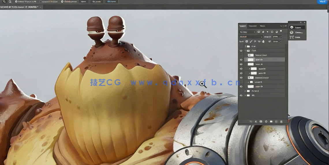 Blender与PS二维和三维角色设计视频教程(图4) Blender与PS二维和三维角色设计视频教程(图4)