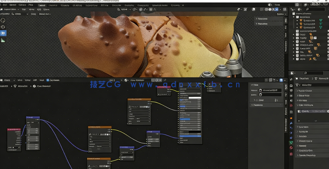 Blender与PS二维和三维角色设计视频教程(图5) Blender与PS二维和三维角色设计视频教程(图5)