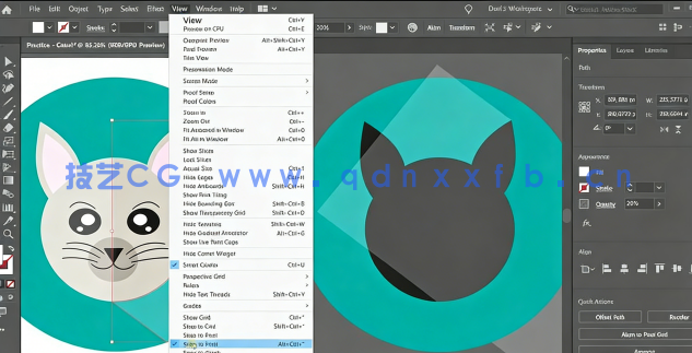 Illustrator CC矢量图形设计从入门到精通视频教程(图2) Illustrator CC矢量图形设计从入门到精通视频教程(图2)