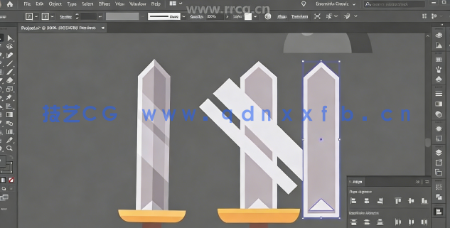 Illustrator CC矢量兽人卡通角色绘制实例训练视频教程(图4) Illustrator CC矢量兽人卡通角色绘制实例训练视频教程(图4)