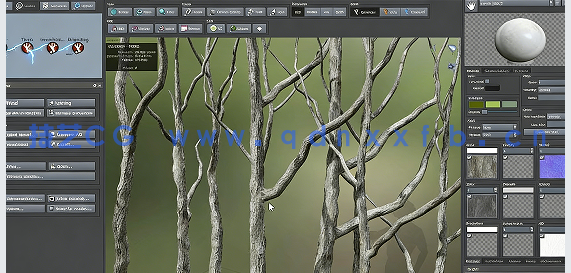 SpeedTree和Houdini高分辨率自定义树木实例制作视频教程(图3) SpeedTree和Houdini高分辨率自定义树木实例制作视频教程(图3)