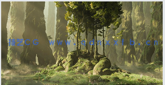 SpeedTree和Houdini高分辨率自定义树木实例制作视频教程(图4) SpeedTree和Houdini高分辨率自定义树木实例制作视频教程(图4)