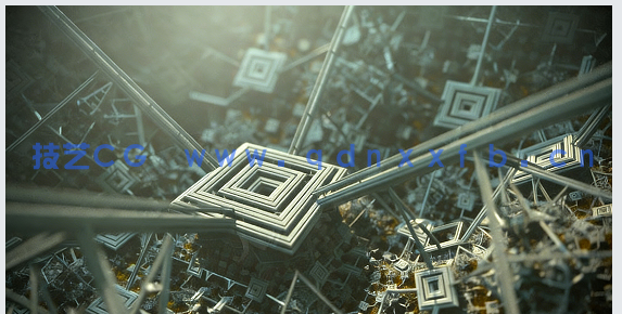 Octane与C4D中Vectron分形复杂场景制作视频教程(图3) Octane与C4D中Vectron分形复杂场景制作视频教程(图3)