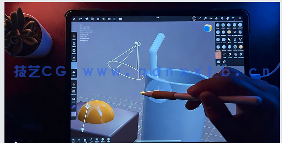 Nomad Sculpt 3D建模初学者入门训练视频教程(图3) Nomad Sculpt 3D建模初学者入门训练视频教程(图3)