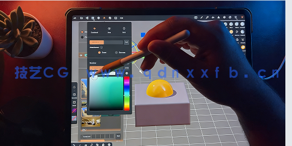 Nomad Sculpt 3D建模初学者入门训练视频教程(图5) Nomad Sculpt 3D建模初学者入门训练视频教程(图5)