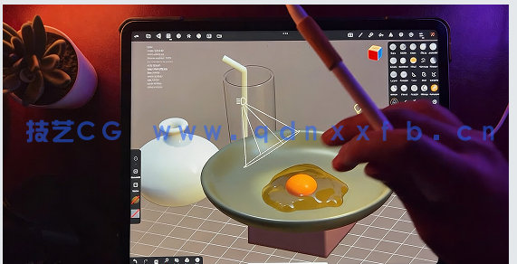 Nomad Sculpt 3D建模初学者入门训练视频教程(图6) Nomad Sculpt 3D建模初学者入门训练视频教程(图6)