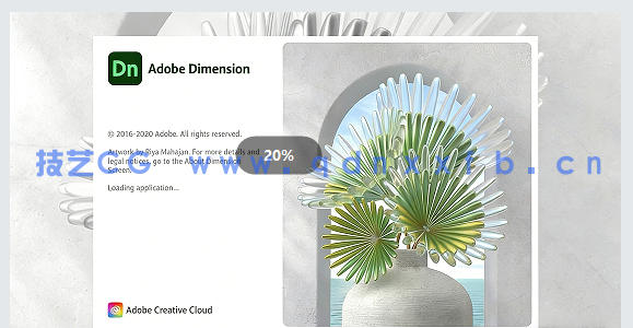 Adobe Dimension创建惊艳3D字母形状技术视频教程(图2) Adobe Dimension创建惊艳3D字母形状技术视频教程(图2)