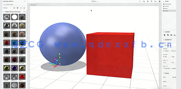 Adobe Dimension创建惊艳3D字母形状技术视频教程(图5) Adobe Dimension创建惊艳3D字母形状技术视频教程(图5)