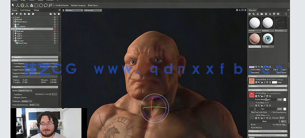 Marmoset Toolbag 4渲染核心技术完整指南视频教程(图5) Marmoset Toolbag 4渲染核心技术完整指南视频教程(图5)