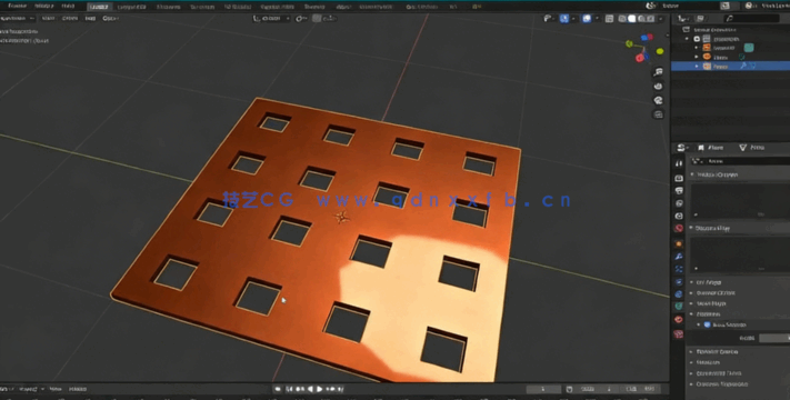 Blender硬表面建模基础核心技术视频教程 (图4) Blender硬表面建模基础核心技术视频教程 (图4)