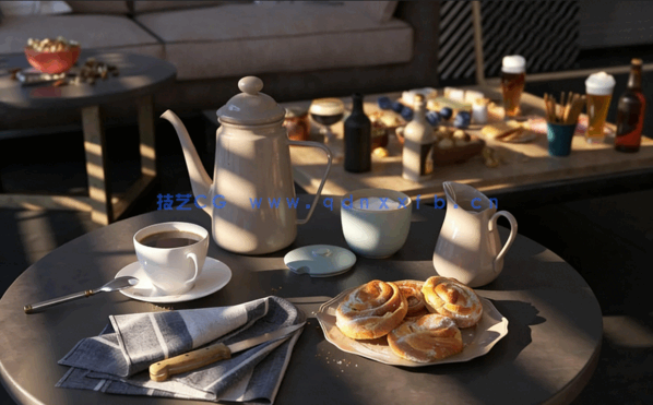 食物美食3D模型 Archmodels Vol.217(图3) 食物美食3D模型 Archmodels Vol.217(图3)
