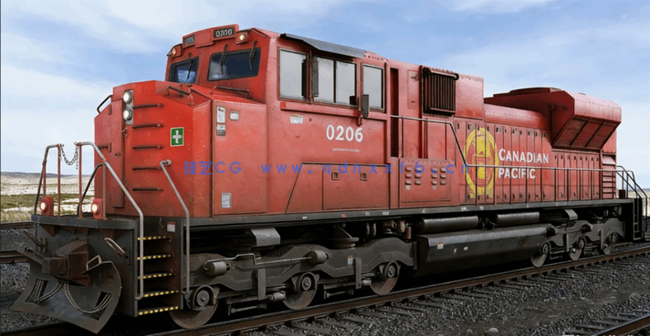 火车铁轨火车站Evermotion – Archmodels vol. 223(图3) 火车铁轨火车站Evermotion – Archmodels vol. 223(图3)