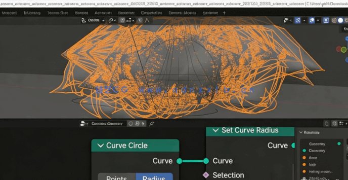 Blender触手怪兽奇幻生物制作视频教程(图3) Blender触手怪兽奇幻生物制作视频教程(图3)