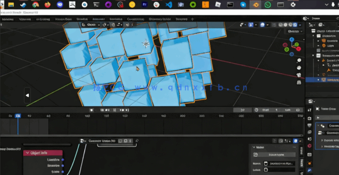 Blender触手怪兽奇幻生物制作视频教程(图5) Blender触手怪兽奇幻生物制作视频教程(图5)