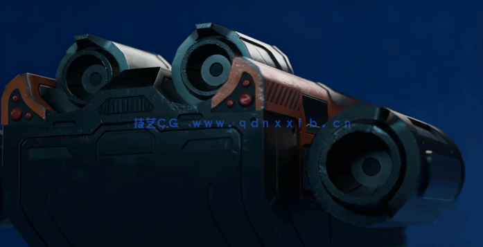 Blender和Substance Painter科幻宇宙飞船制作视频教(图3) Blender和Substance Painter科幻宇宙飞船制作视频教(图3)
