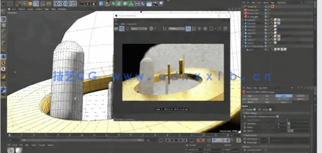C4D中Redshift渲染引擎基础核心技能视频教程(图6) C4D中Redshift渲染引擎基础核心技能视频教程(图6)