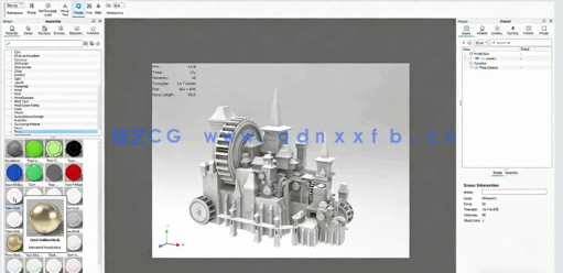 3D转2D建筑概念设计数字绘画视频教程(图5) 3D转2D建筑概念设计数字绘画视频教程(图5)