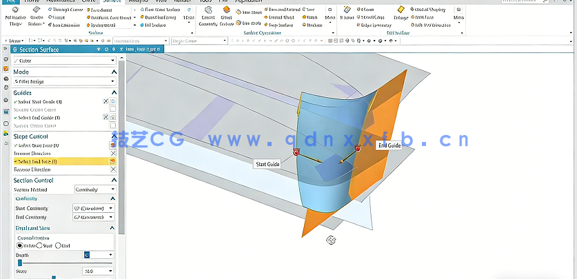 Siemens NX A类曲面设计技术训练视频教程(图5) Siemens NX A类曲面设计技术训练视频教程(图5)