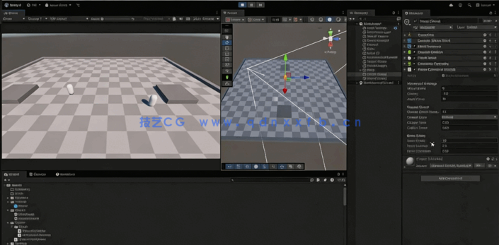 Unity本地多人竞技场格斗游戏实例制作训练(图3) Unity本地多人竞技场格斗游戏实例制作训练(图3)