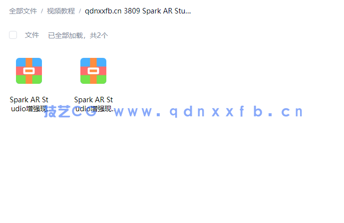 Spark AR Studio增强现实全面核心技术训练视频教程(图1) Spark AR Studio增强现实全面核心技术训练视频教程(图1)