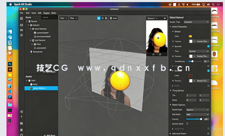 Spark AR Studio增强现实全面核心技术训练视频教程(图5) Spark AR Studio增强现实全面核心技术训练视频教程(图6)