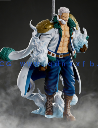 [3D打印人物] 斯摩格Smoker《海贼王》动漫角色雕刻手办3D打印模型(图2)