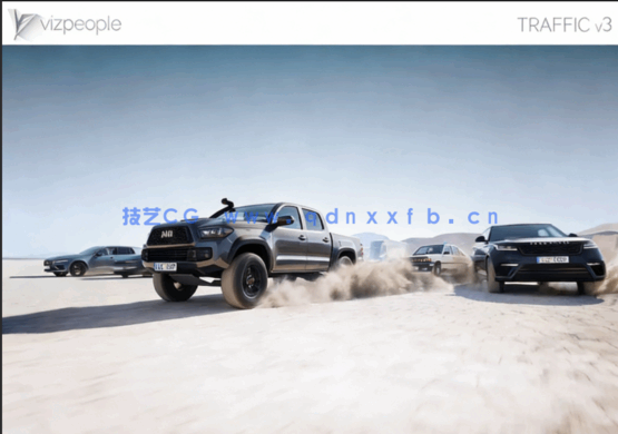 交通工具40个汽车3D模型 VizPeople 3D Traffic V3(图2) 交通工具40个汽车3D模型 VizPeople 3D Traffic V3(图2)
