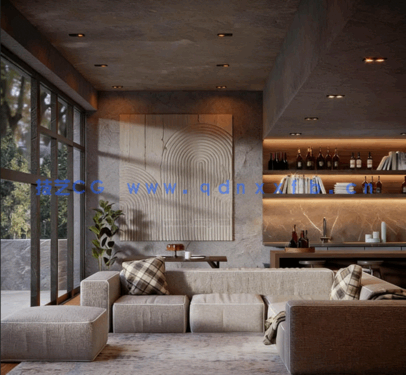 [室内设计] Blender高质量室内家具设计场景3D模型 第八季(图1)