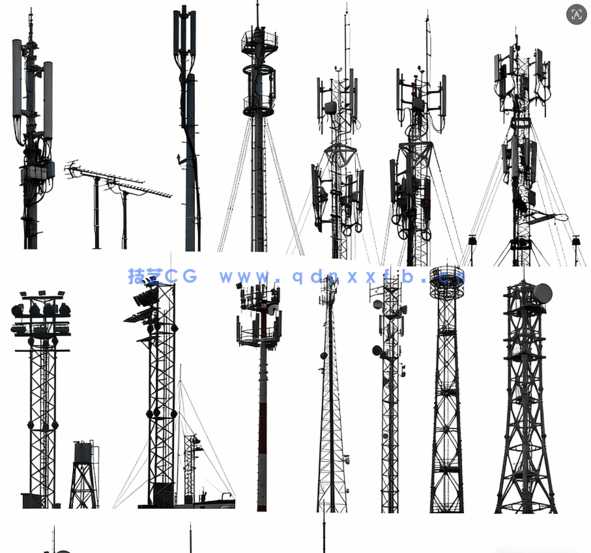 高清素材屋顶构件ROOFTOP STRUCTURES II(图2) 高清素材屋顶构件ROOFTOP STRUCTURES II(图2)