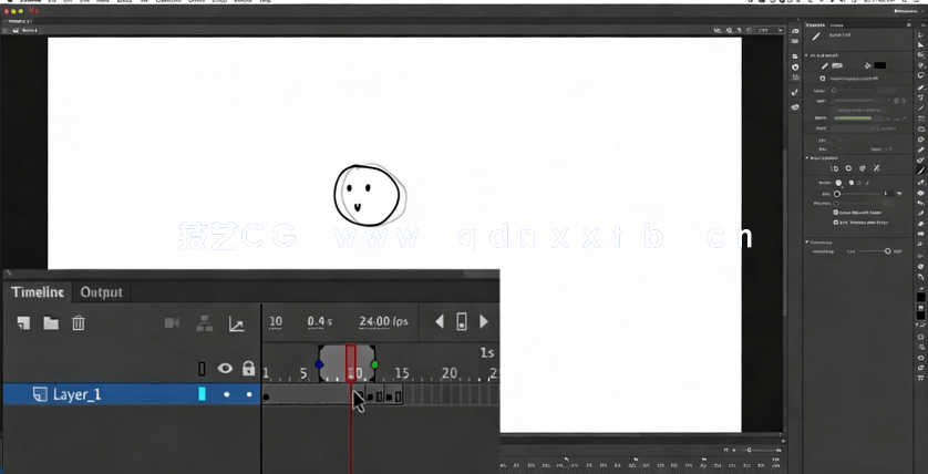 Adobe Animate逐帧动画核心技术训练视频教程(图4) Adobe Animate逐帧动画核心技术训练视频教程(图4)
