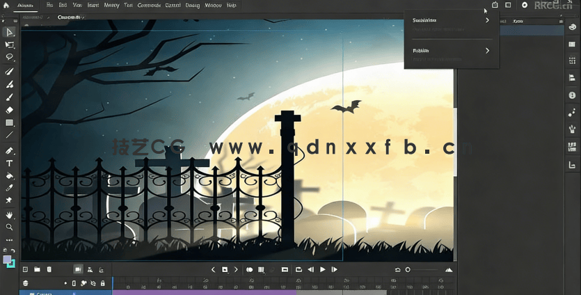 Adobe Animate动画制作从入门到精通视频教程(图1) Adobe Animate动画制作从入门到精通视频教程(图1)