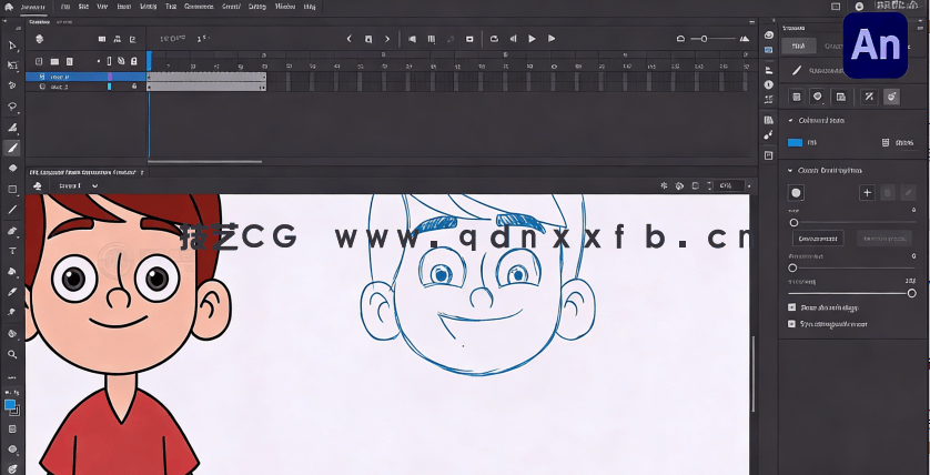 Adobe Animate从零开始制作角色动画视频教程(图1) Adobe Animate从零开始制作角色动画视频教程(图1)