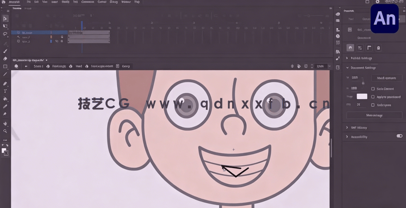 Adobe Animate从零开始制作角色动画视频教程(图3) Adobe Animate从零开始制作角色动画视频教程(图3)